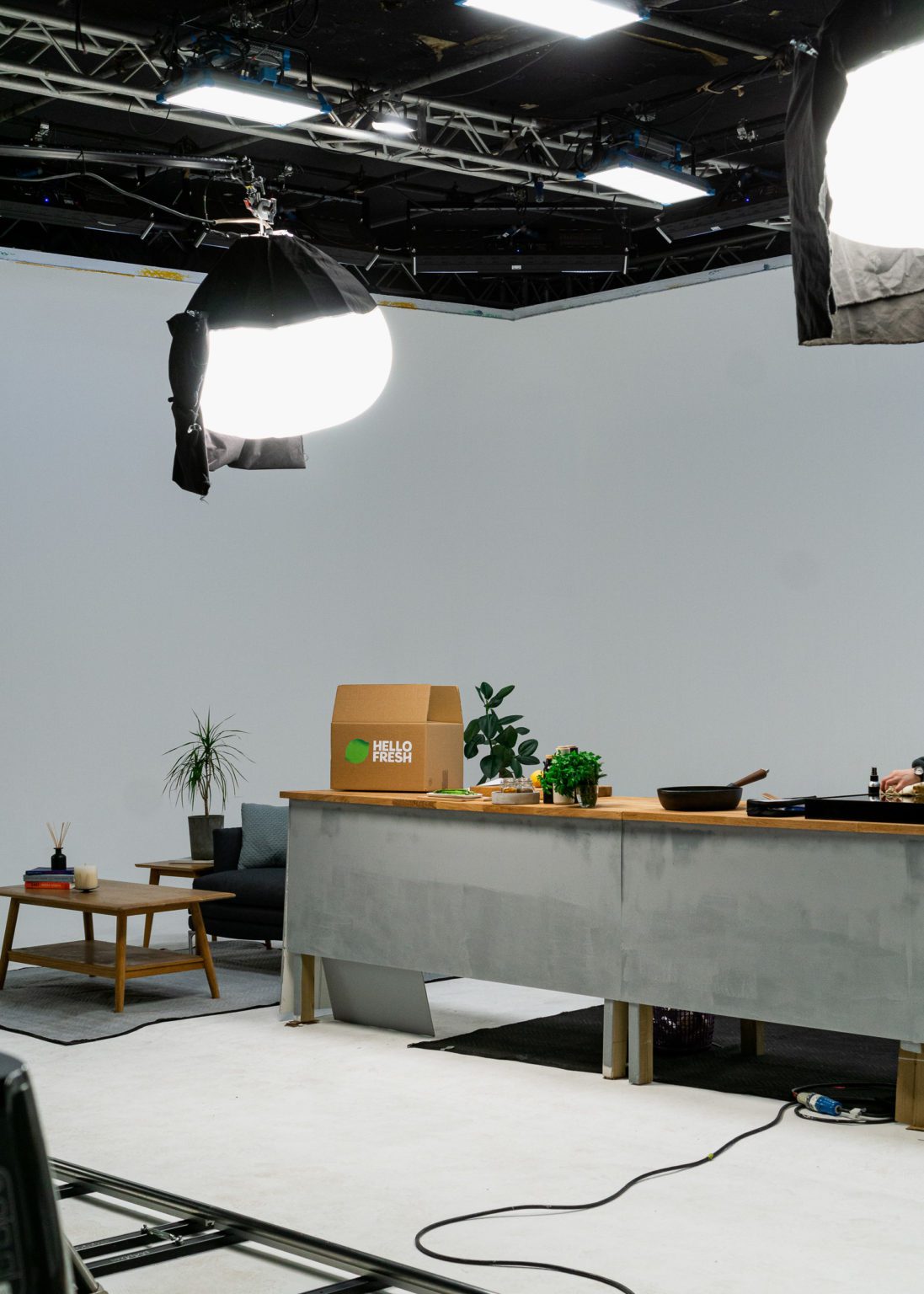 Food Styling for the HelloFresh New Zealand TV ad - Dash and Splash