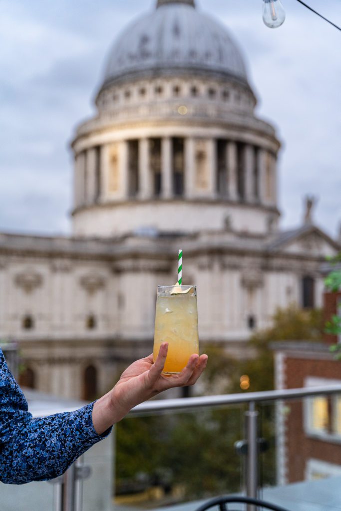 Cocktail Styling at Sabine Rooftop Bar