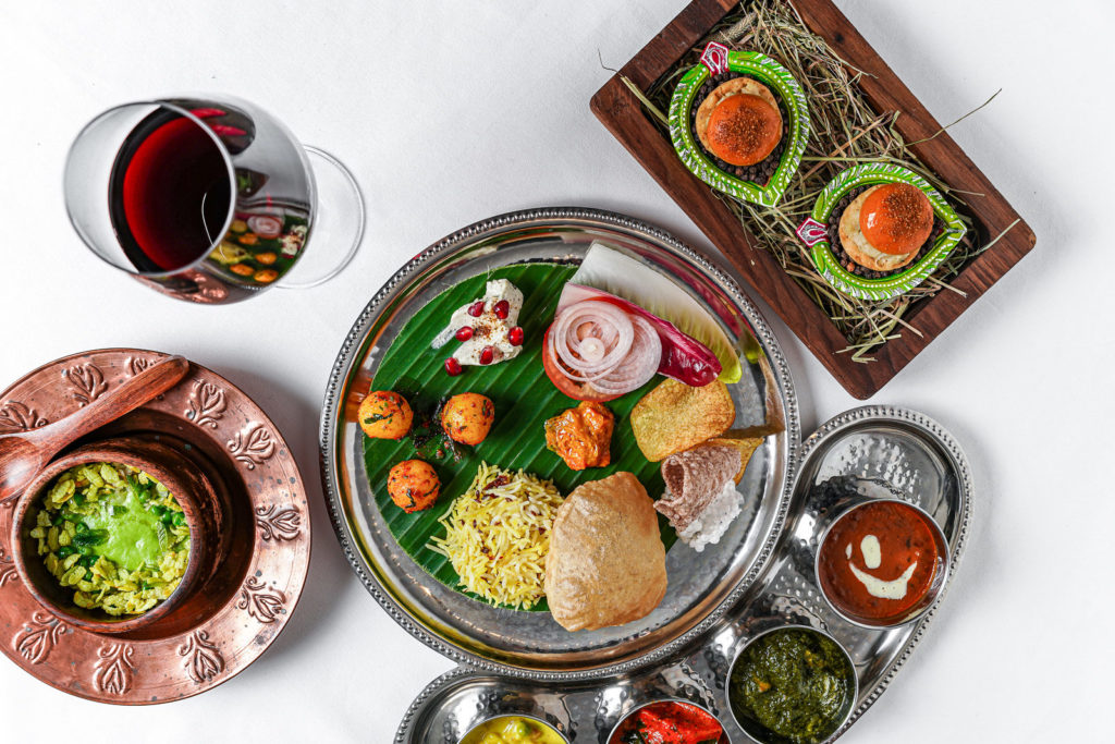 Michelin Starred Indian Thali in London