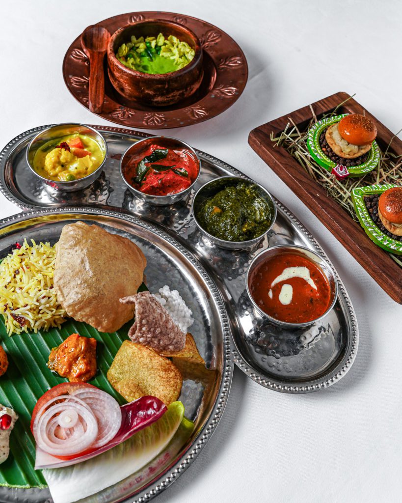 Michelin Starred Indian Thali in London