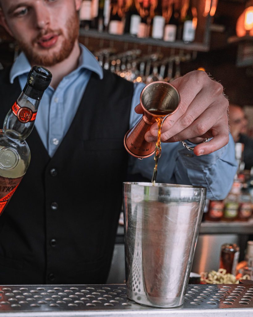 London Mixology Photography Canary Wharf