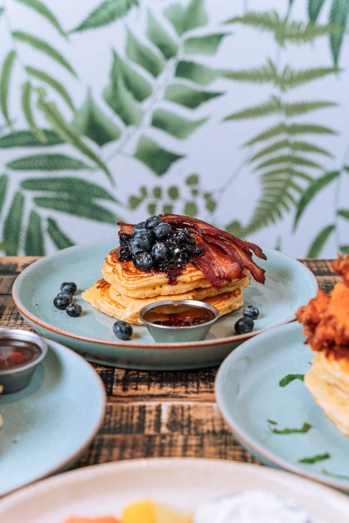 Blueberry and Bacon Pancake Day London 2024