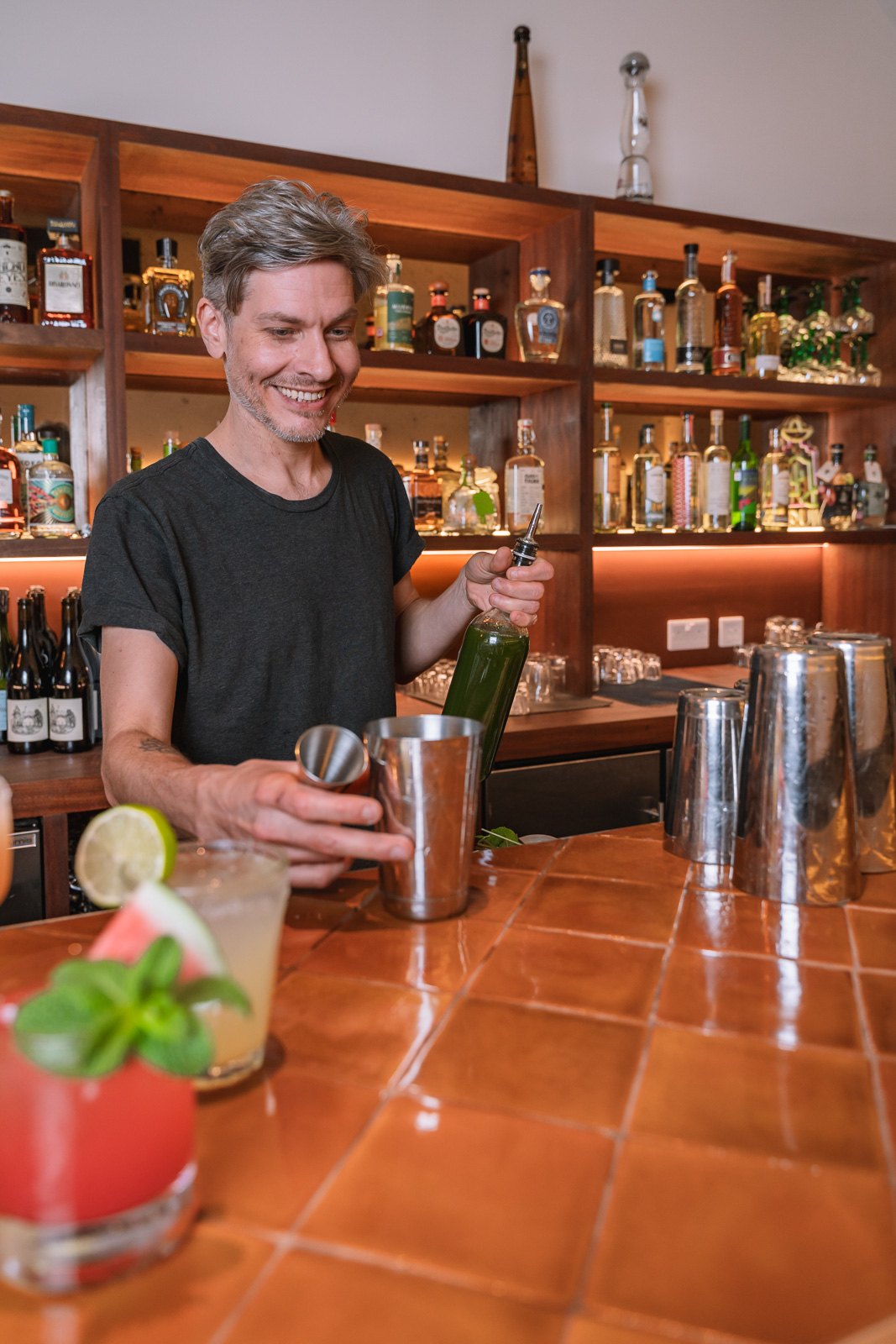 Behind the Scenes Cocktail Photography