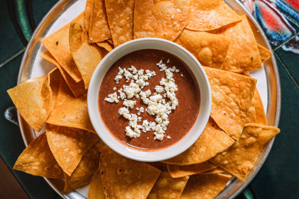 Nachos and Guacamole Photography