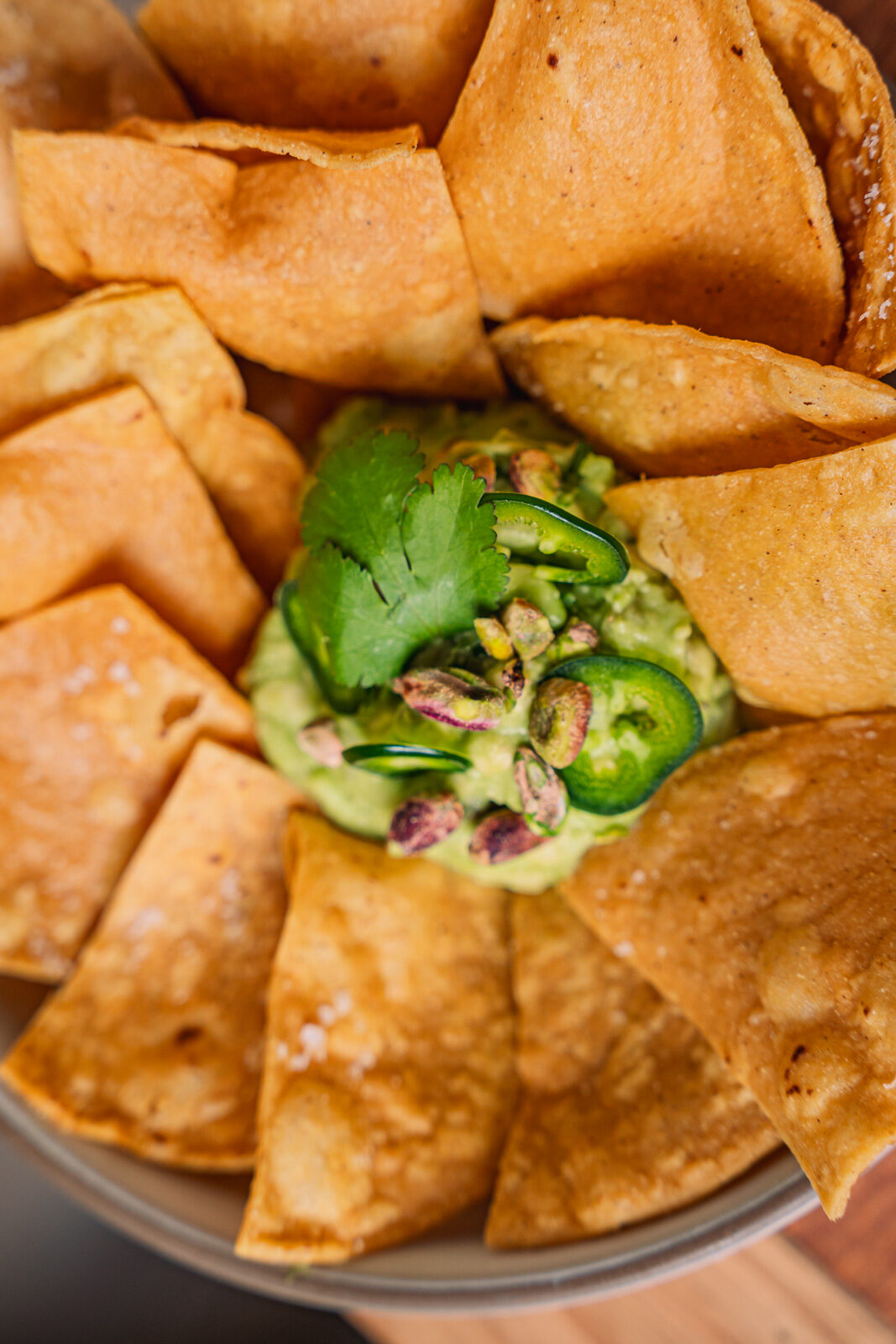 Nachos and Guacamole Photography