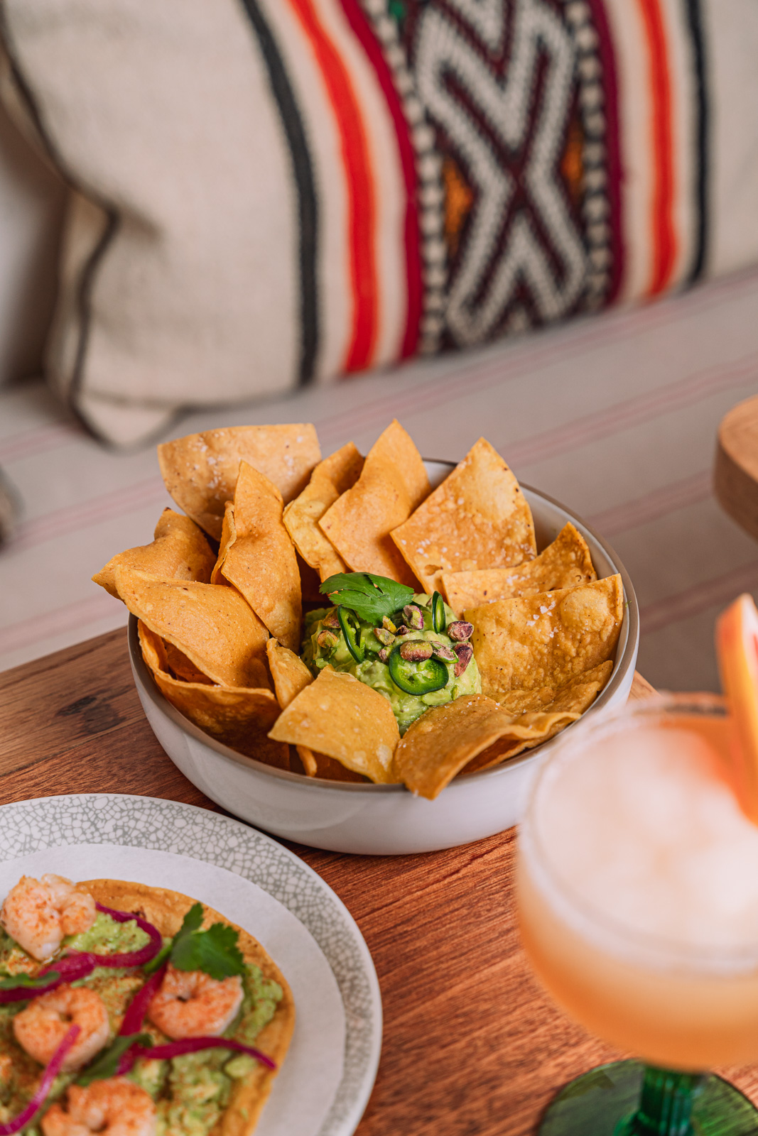 Nachos and Guacamole Photography