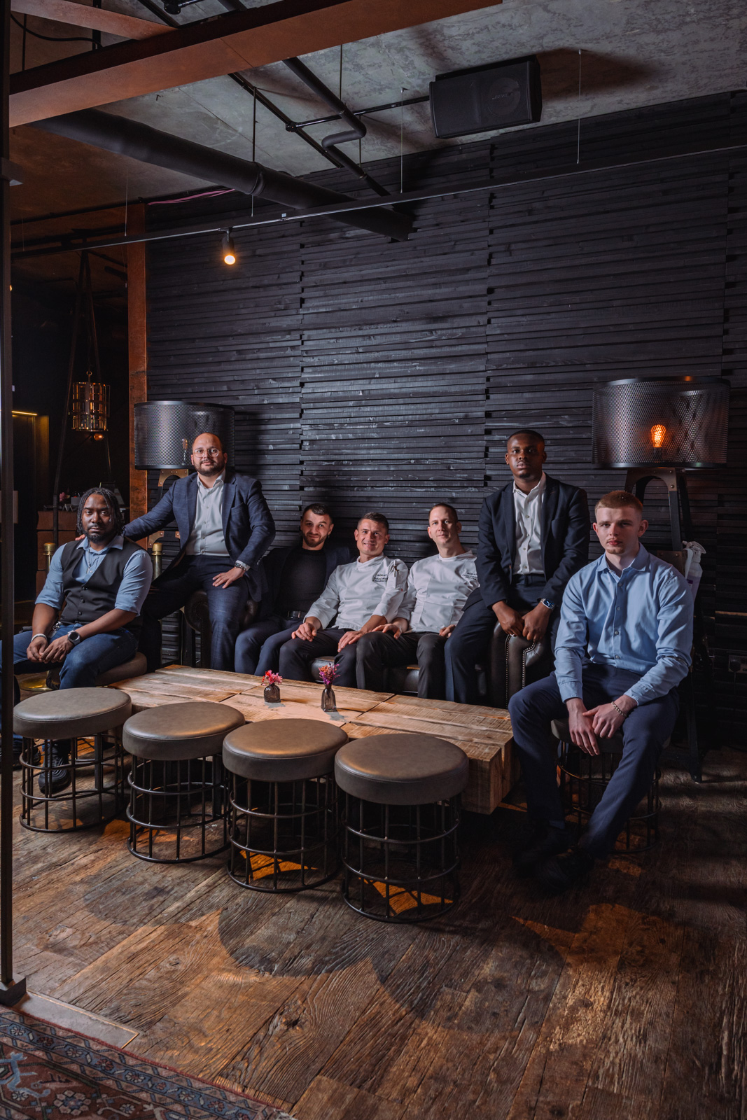 Michelin Star Restaurant Team Photography