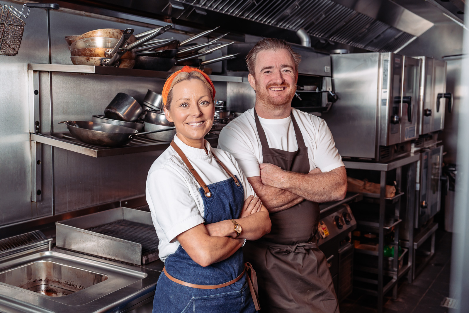 Jack Stein and Anna Haugh Chef Myrtle Restaurant