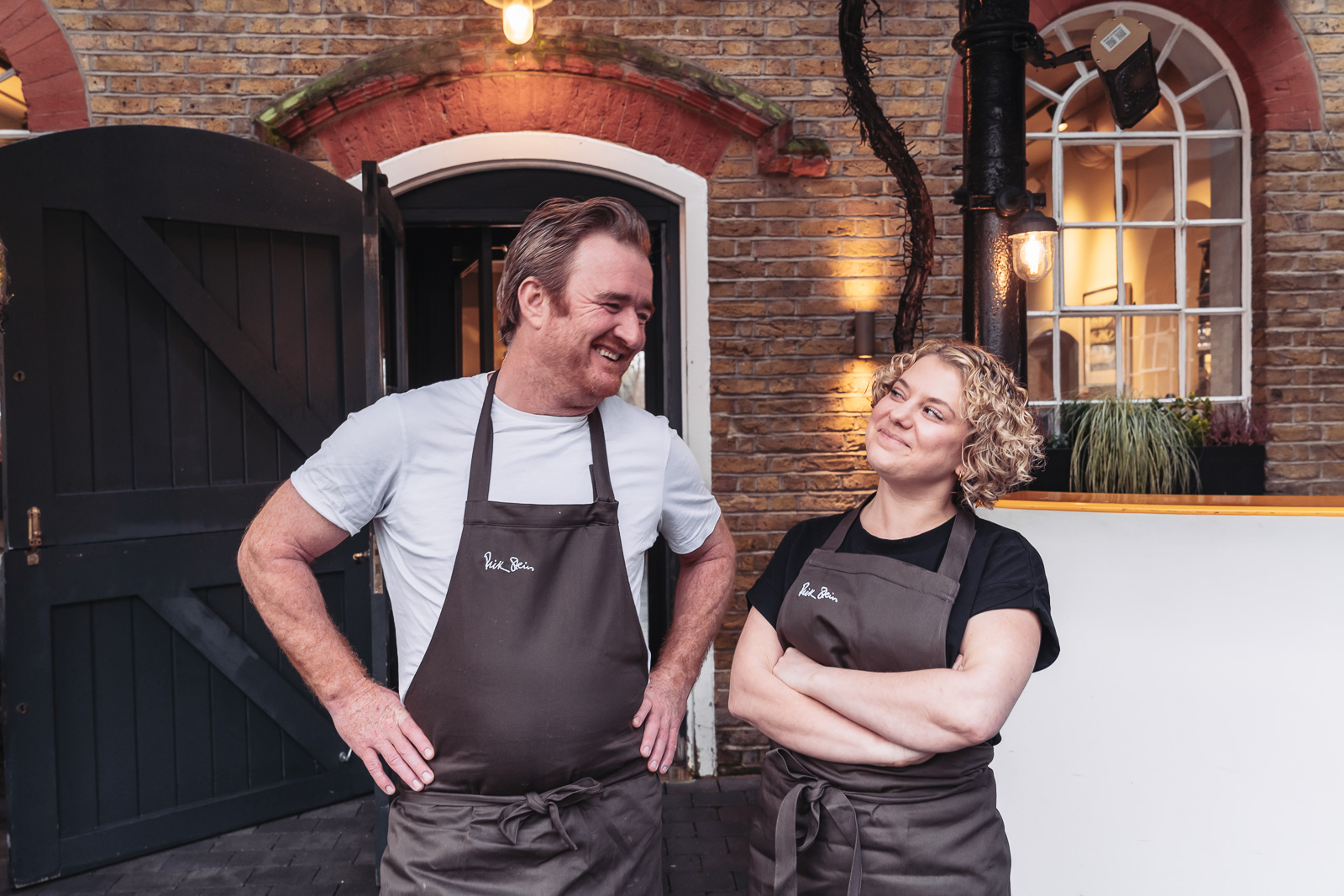 Jack Stein and Sally Abé Chef