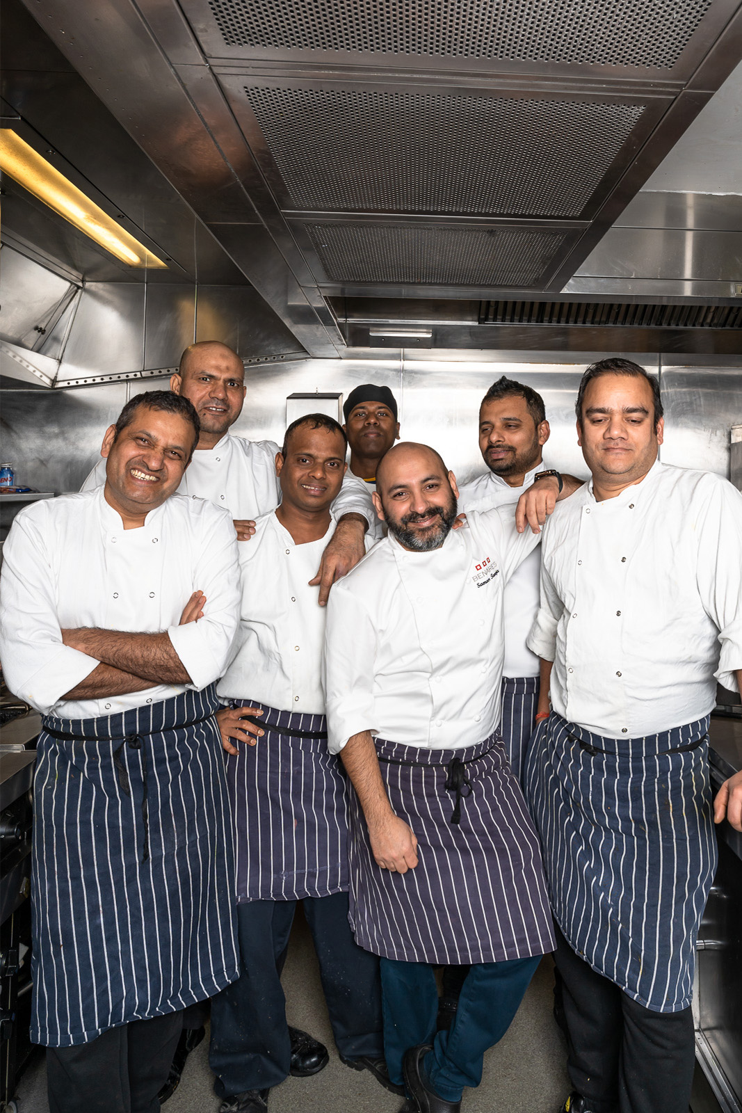 Michelin Star Restaurant Team Photography