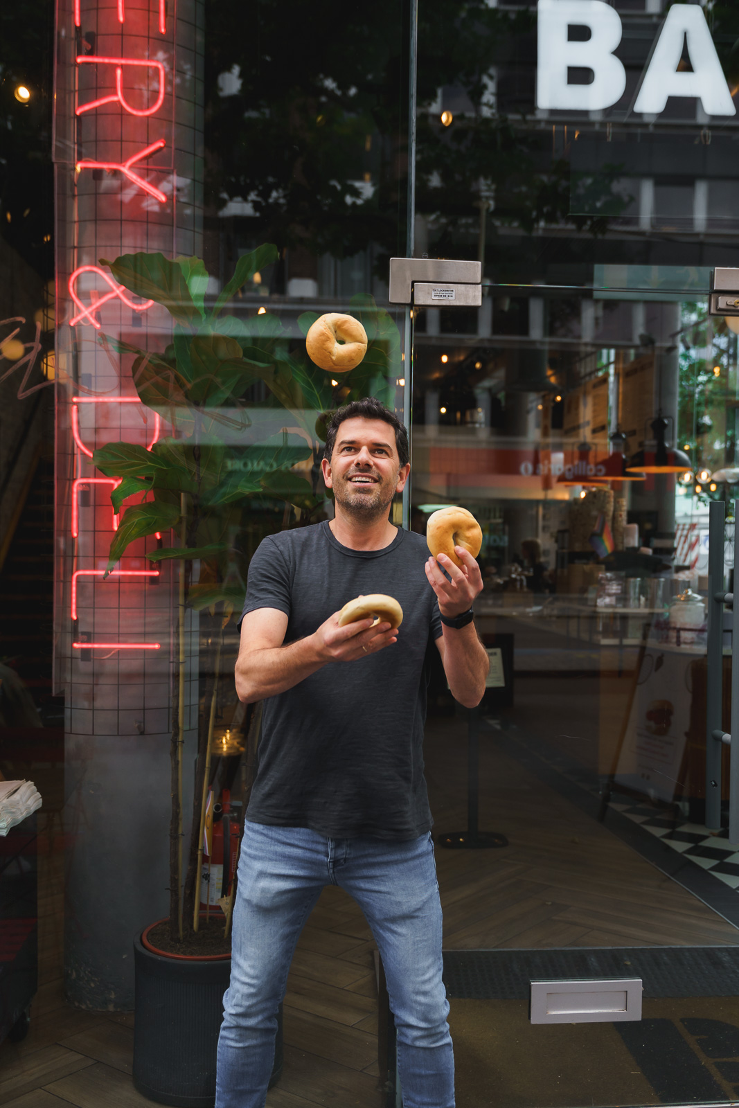 B Bagel Portrait Photographer