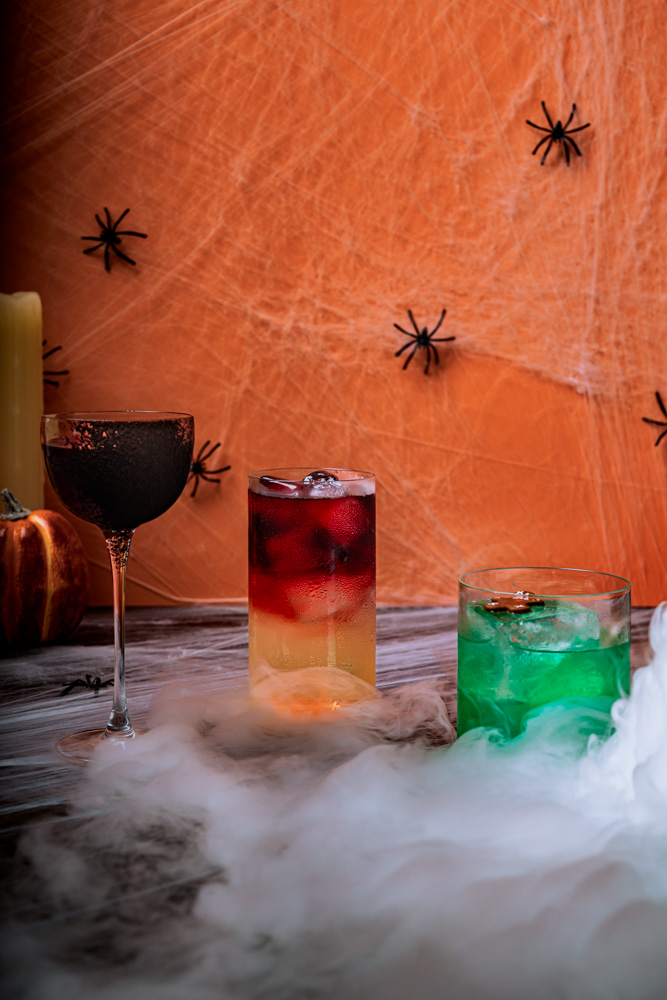 Dry ice cocktail photography ideas