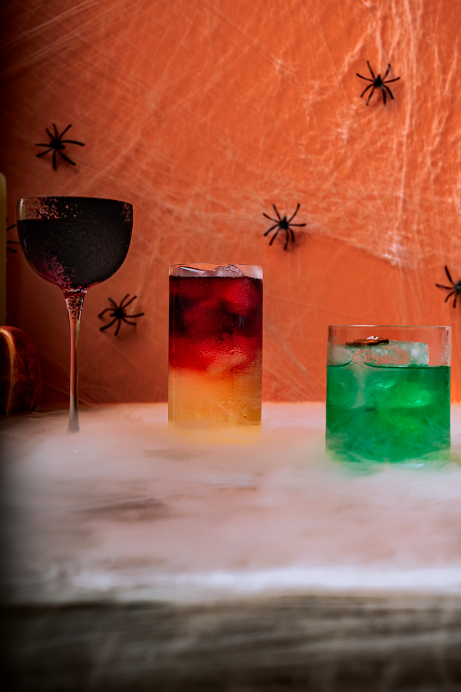 Dry ice cocktail photography ideas