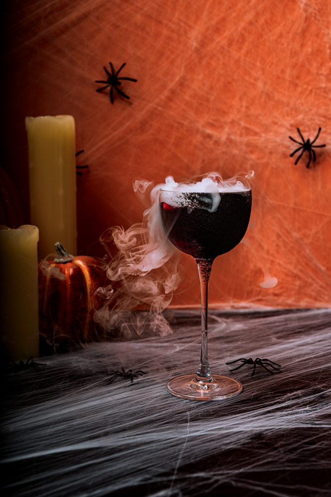 Dry ice cocktail photography ideas