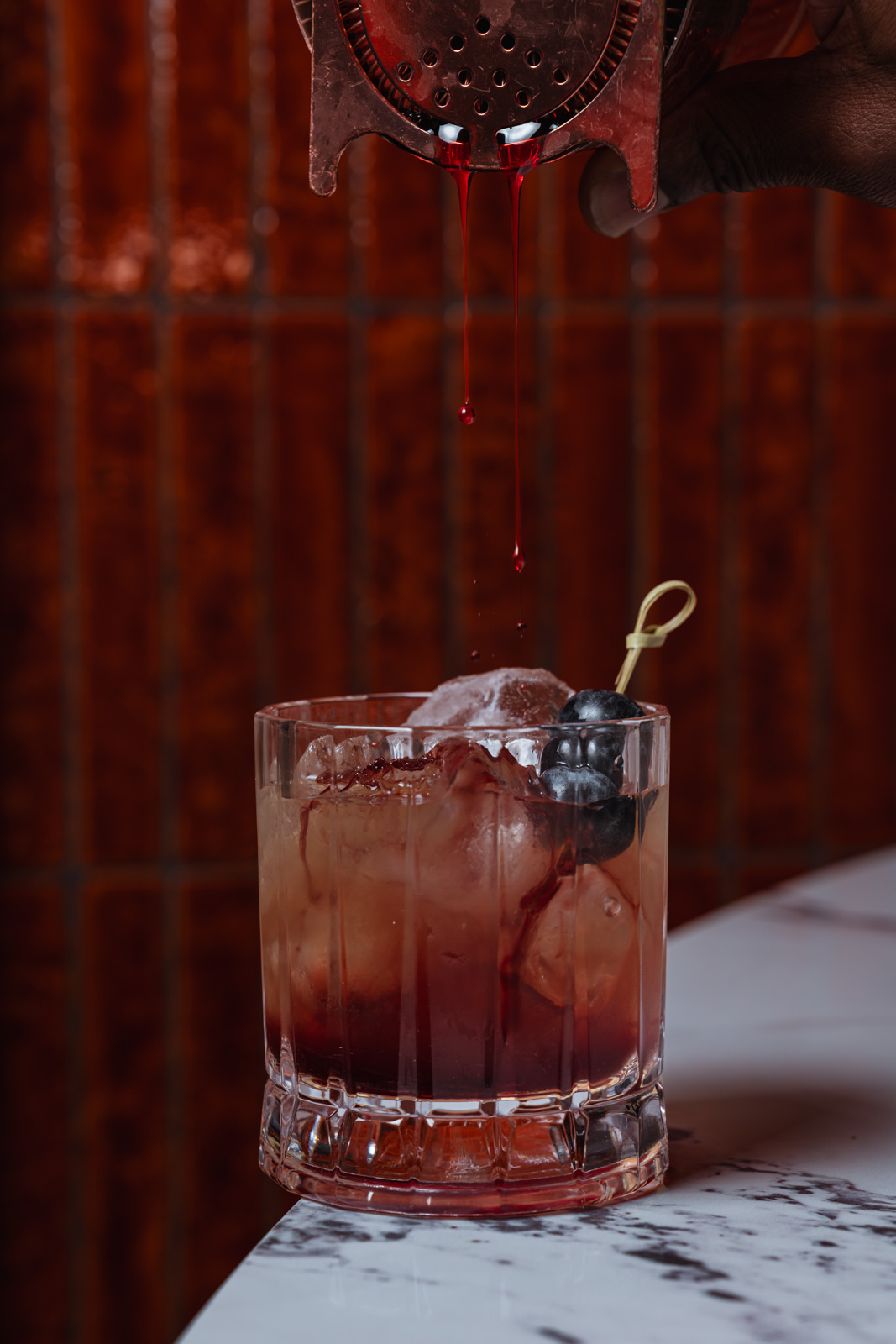 Halloween cocktail photoshoot at Omi Lounge London